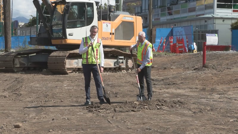TransLink breaks ground on its first real estate development