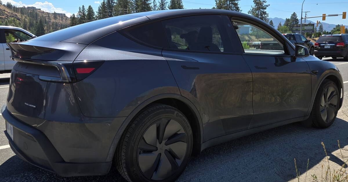 Tesla driver fined for ‘reading documents' on busy B.C. highway: RCMP