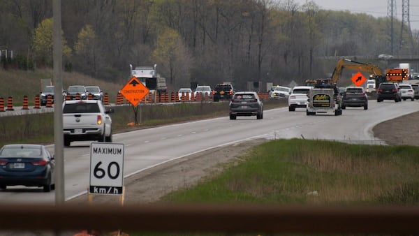 Construction on London’s only intracity freeway has begun