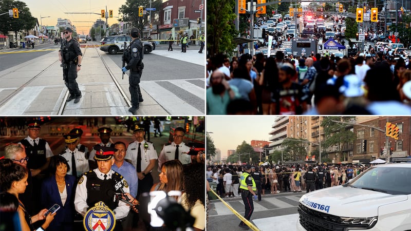 ‘All I wanted to do was get out’: Witnesses describe panic after Toronto street festival shooting