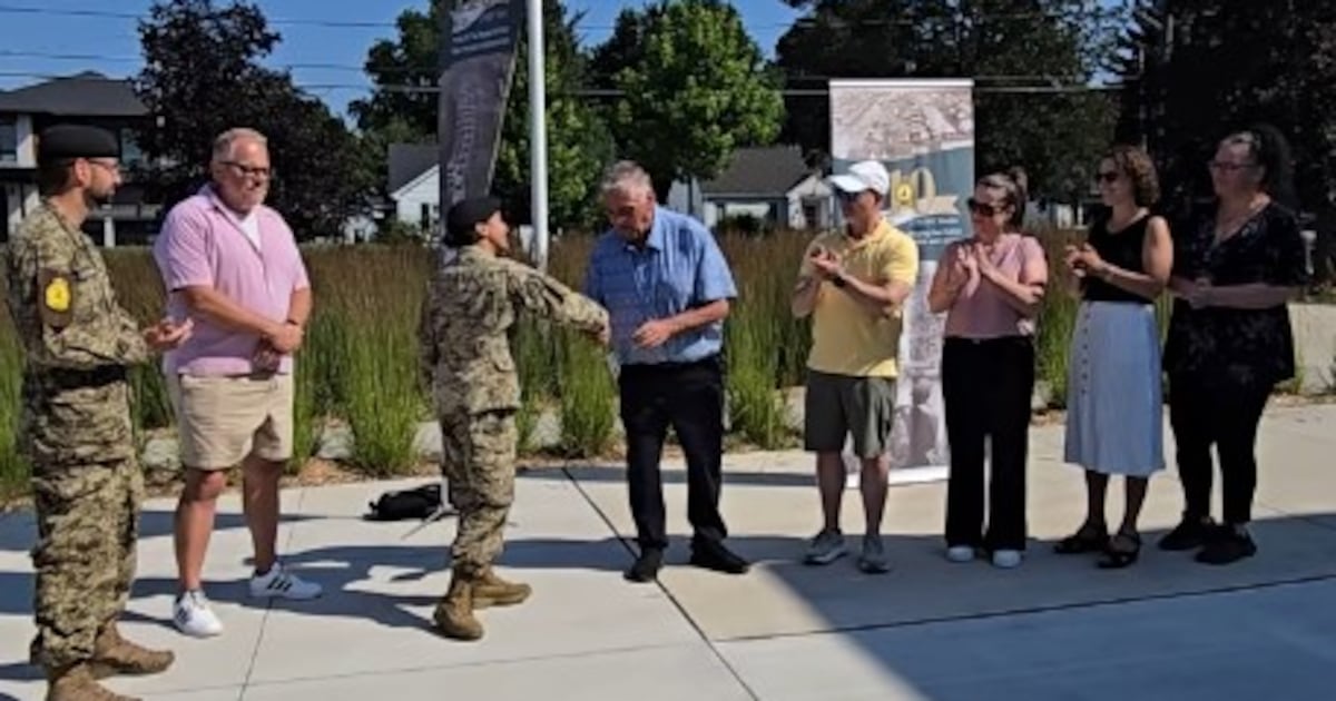CFB Borden raises flag in New Tecumseth for 110th anniversary