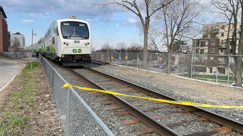 One person has died after they were hit by a train in Guelph, Ont.