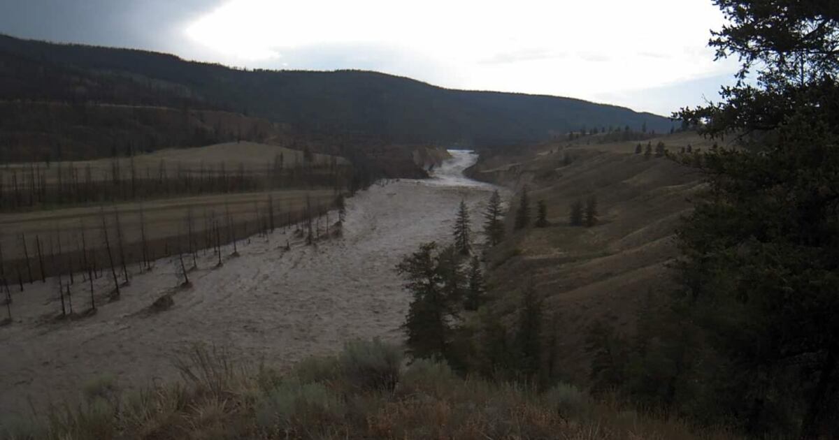 Evacuations ordered in B.C. as water flows over landslide that dammed ...