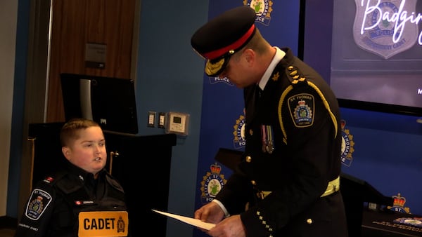 St. Thomas police welcome terminally ill teenager as honourary cadet