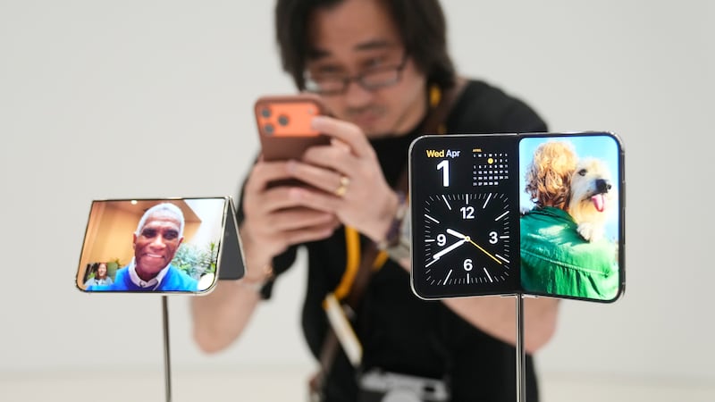 Apple debuts US$1,999 passport-shaped foldable phone, called Duo