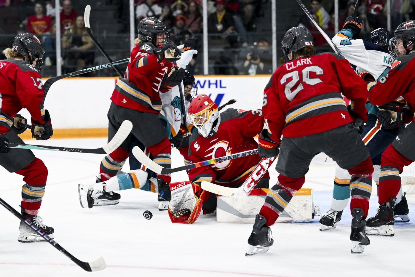 Jenner and Larocque lead the way as Charge dump Sirens 5-1 in PWHL matinee