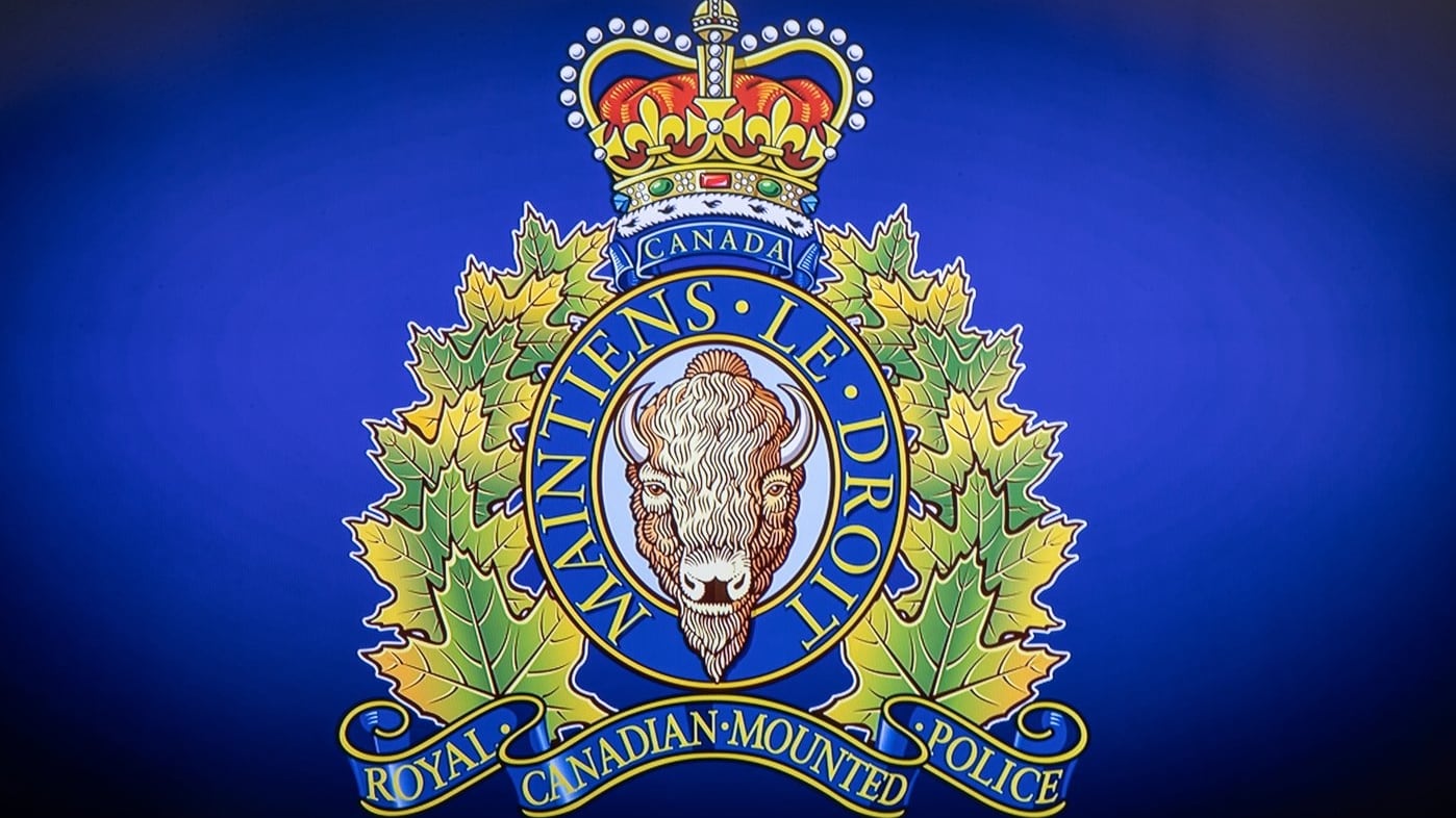 RCMP logo shown in Edmonton, Wednesday, Feb. 5, 2025. THE CANADIAN PRESS/Jason Franson