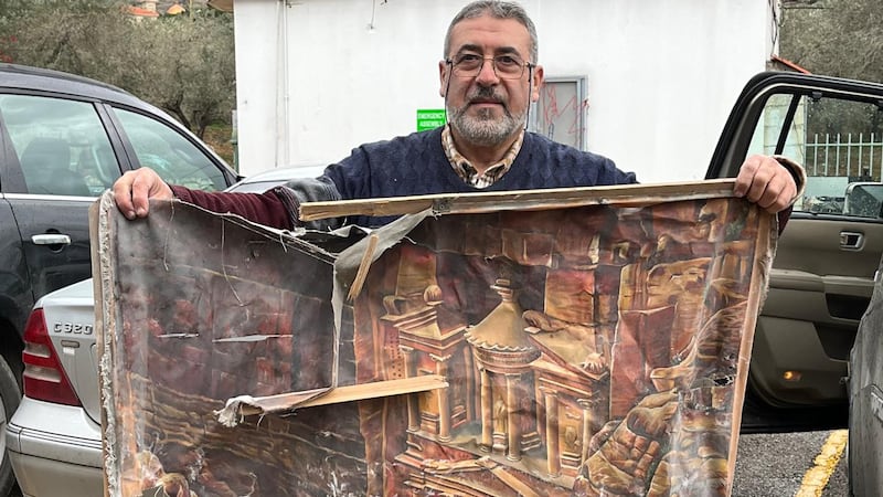 ‘The biggest treasures in my life’: Canadian artist works to restore paintings amid war