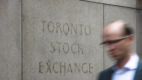 S&P/TSX composite down in late-morning trading, U.S. markets also lower