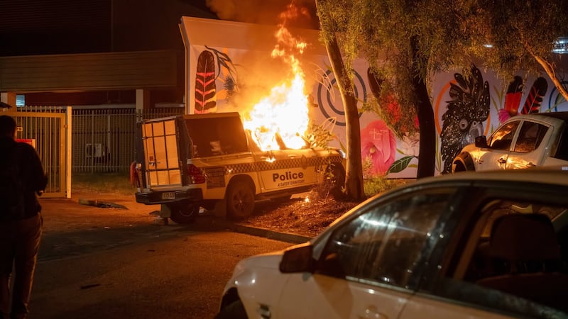 An angry crowd riots outside Australian hospital treating suspect in 5-year-old girl's death