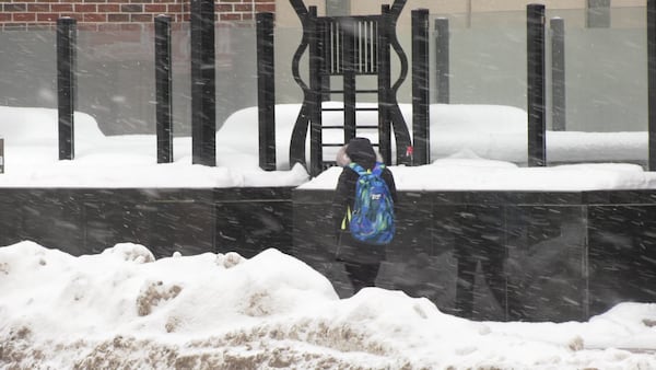 Snowfall warning in effect, frigid temperatures overnight and into morning