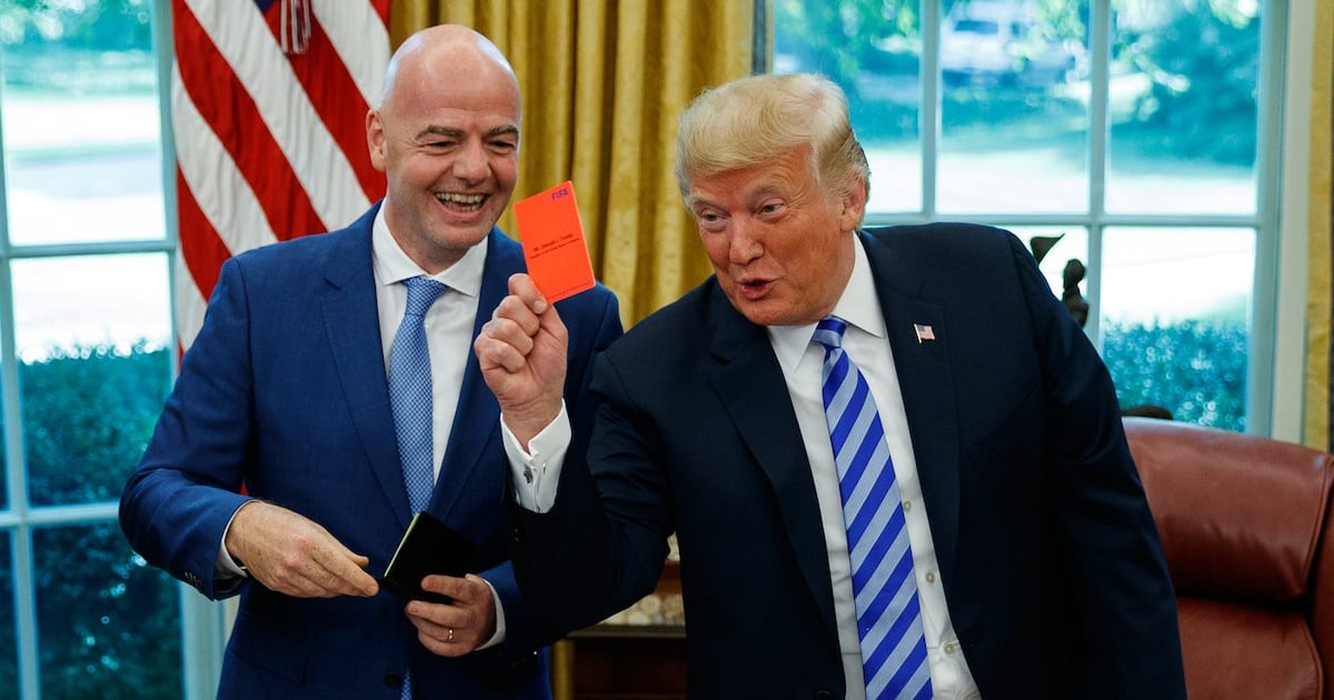 FIFA's Infantino says he told Trump the Balogun case would be decided by independent judicial bodies