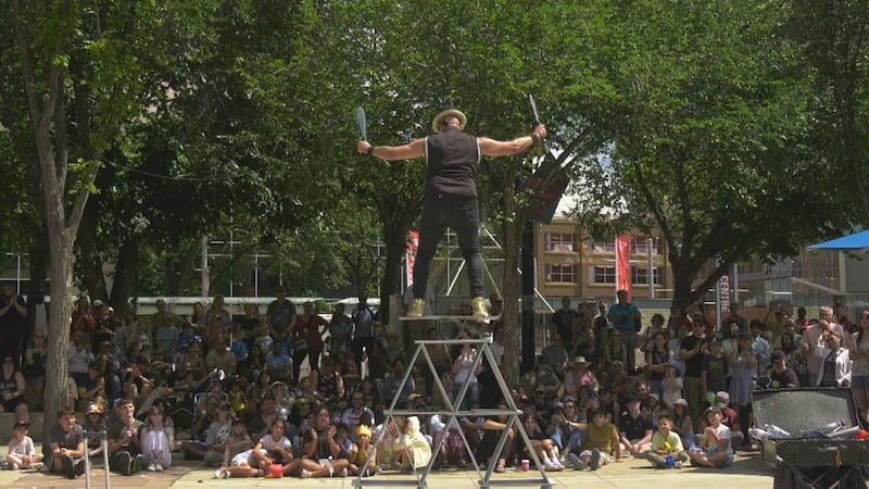 ‘A slow build’: Street Performers Festival wraps up to pre-COVID attendance levels
