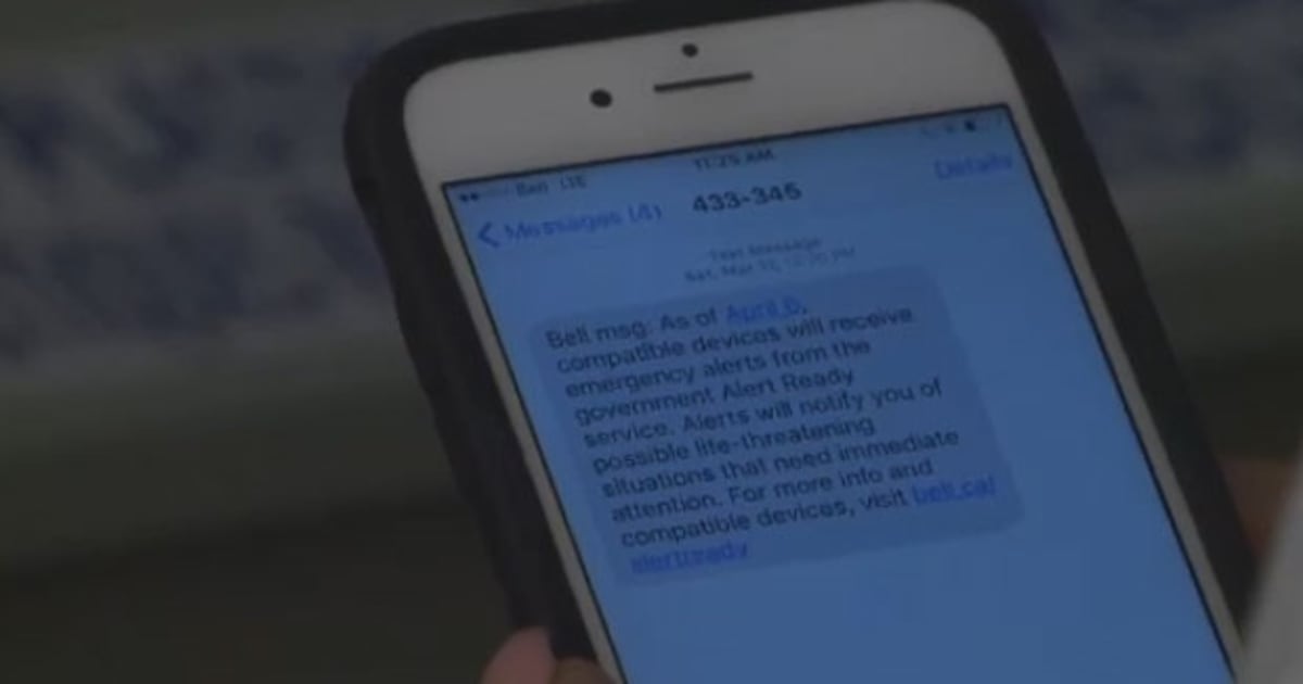 Experts sounding the alarm on text message alert system