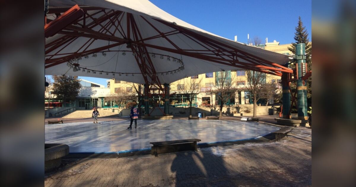 Fushr Canopy skating rink opens at The Forks