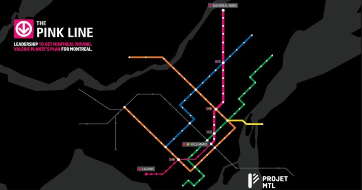 Mayor Plante moving forward with metro's 'pink line' extension