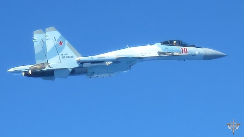 NATO intercepts Russian military aircraft flying over the Baltic Sea