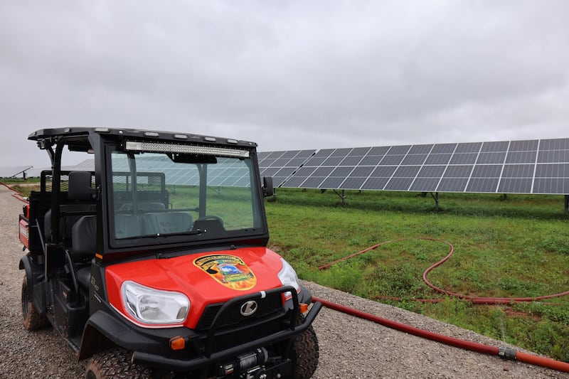 Solar farm fire that prompted shelter order in Summerside, P.E.I., is contained