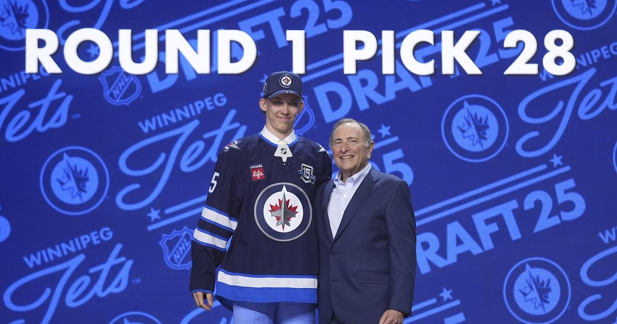 Winnipeg Jets select five players in NHL entry draft