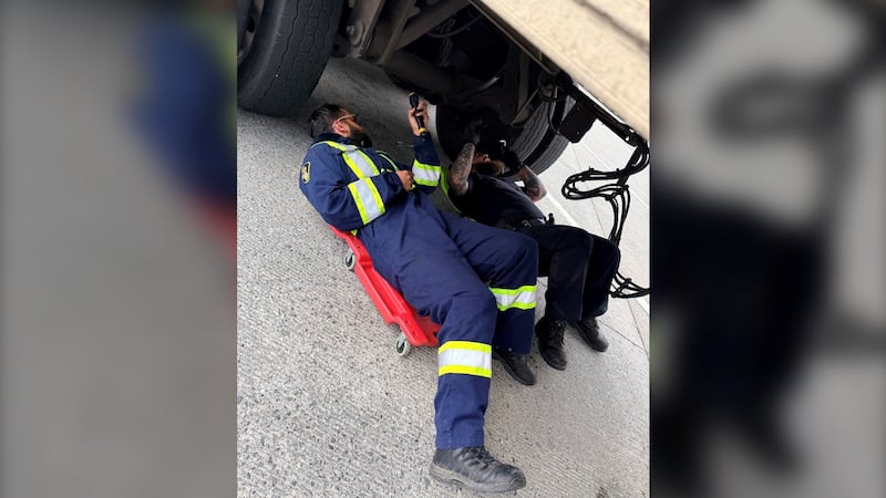 Local OPP lend a hand in commercial vehicle blitz