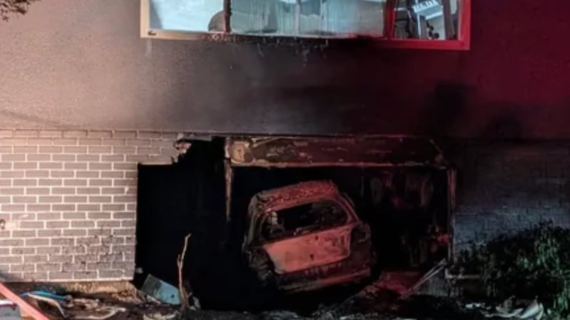 Driver crashes into B.C. home, causing destructive fire