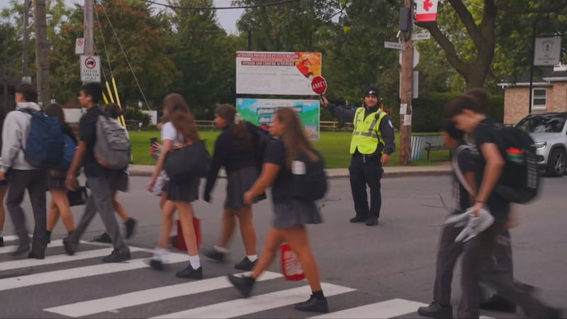 Crossing guard reinstated near Royal West Academy after students hit by cars