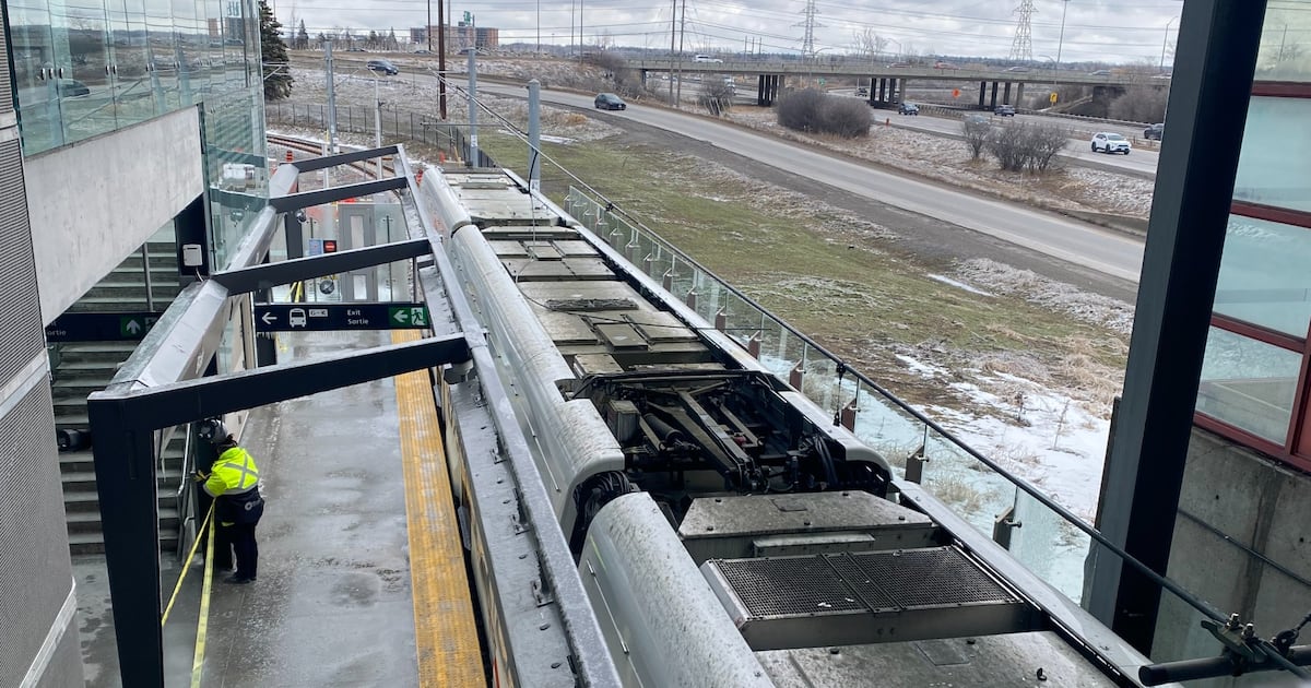 Line 1 service offline in east end due to snapped power line