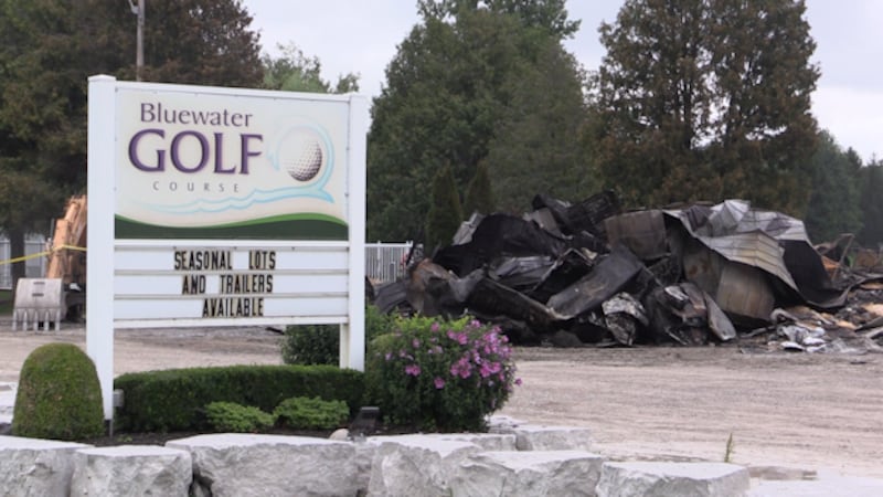 Bluewater Golf Course reopens days after devastating fire
