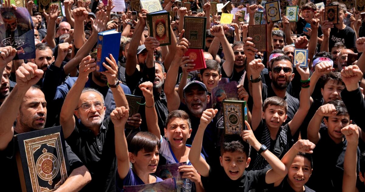 Muslims In Sweden Thousands of Muslims take to the streets to express outrage over Quran ...