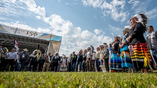 Politicians, Indigenous leaders hope next 150 years of Treaty 6 better than the past