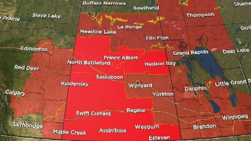 Southern Saskatchewan communities shatter heat records