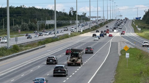 Speed limit on sections of Hwy. 416 and Hwy. 417 now 110 km/h