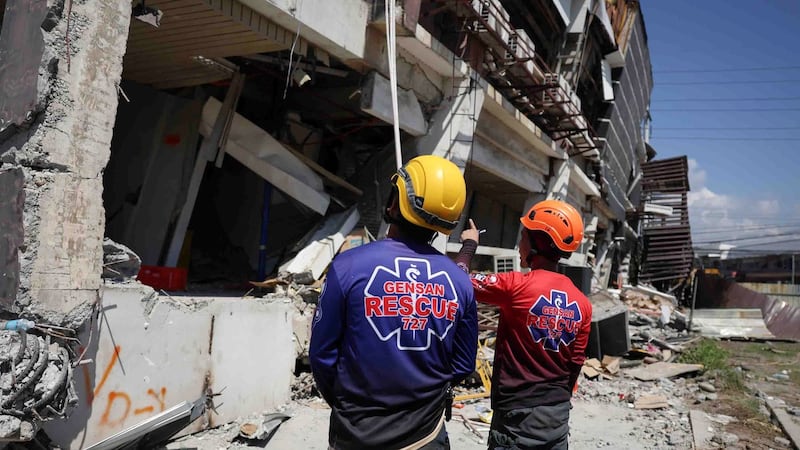32,000 people displaced by the Philippine earthquake that killed at least 37