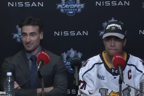 ‘That was a big oopsie’: Barrie Colts coach takes blame for bizarre postgame conference