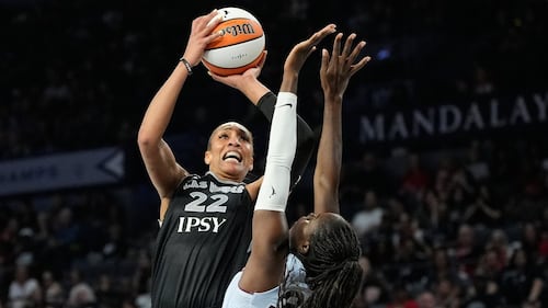 Wilson, Young double up to lift Aces past Tempo 93-73 in first game without Smith
