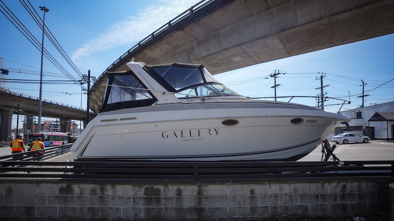 Arson suspected in boat fire outside Vancouver nightclub