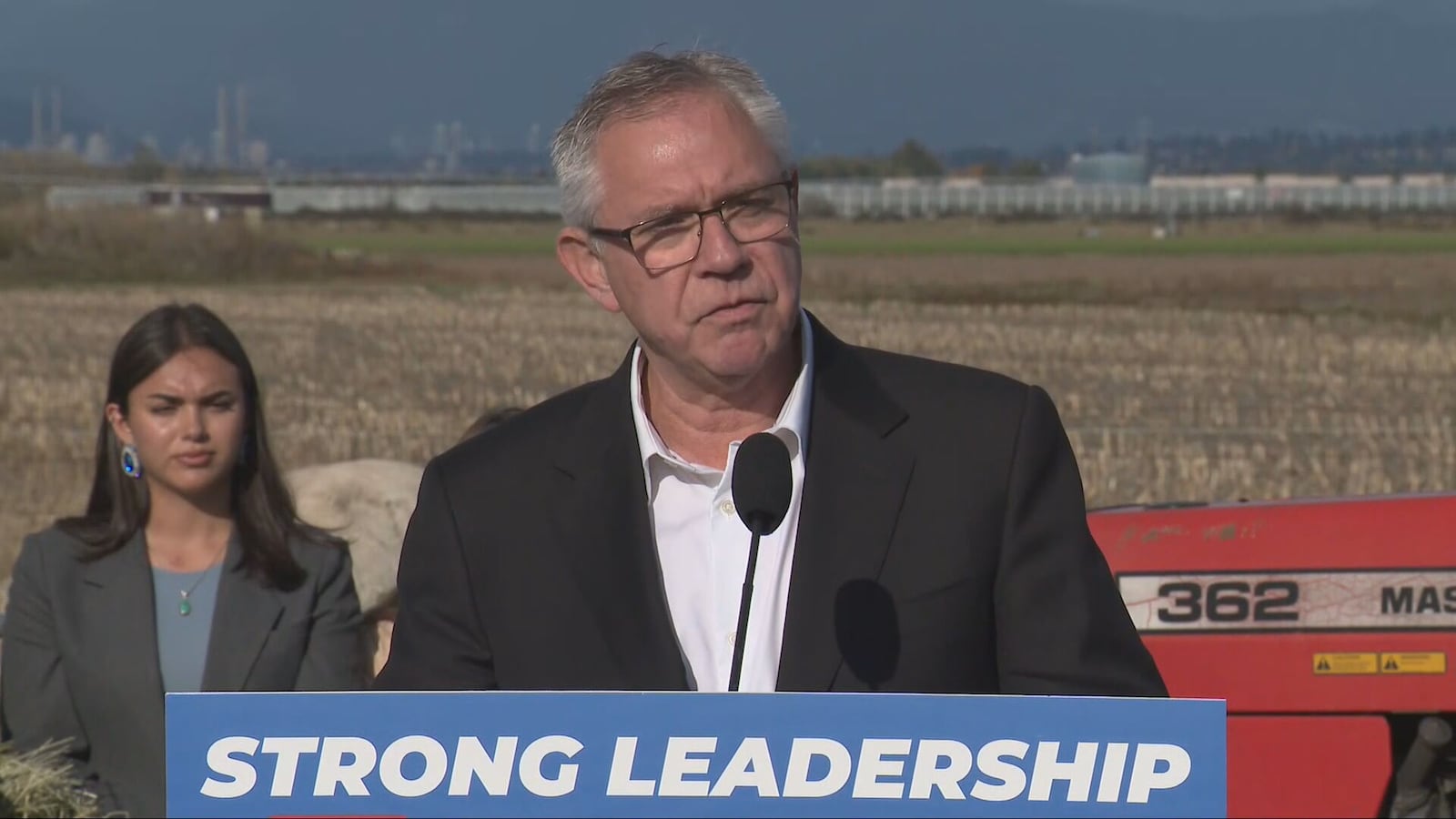 BC Conservative leader Lorne Doerkson at a campaign event