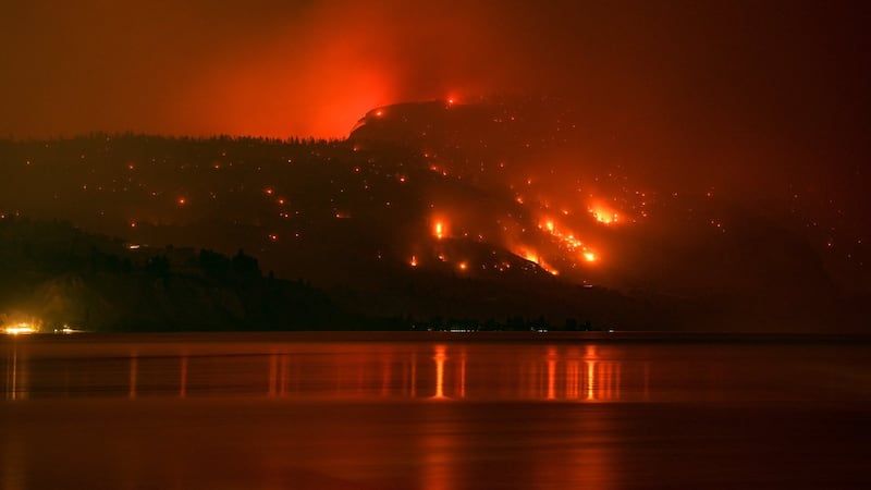 B.C. wildfire leaves empty foundations, vehicle frames, blackened trees, video shows