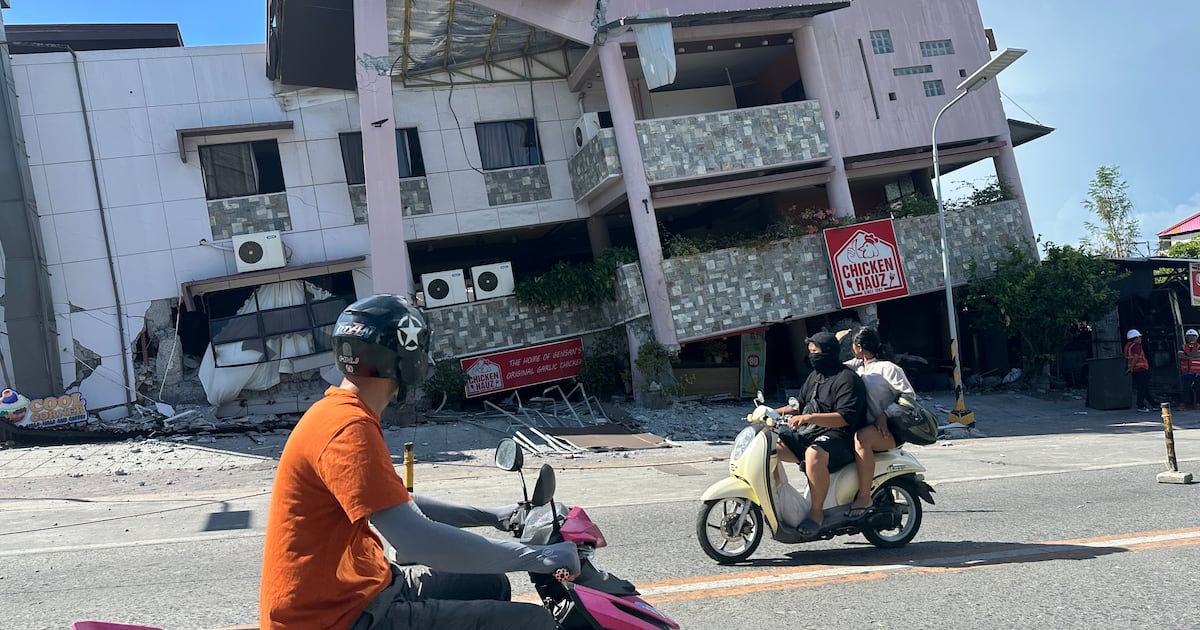 Earthquake kills at least 32 in the Philippines, sets off a tsunami