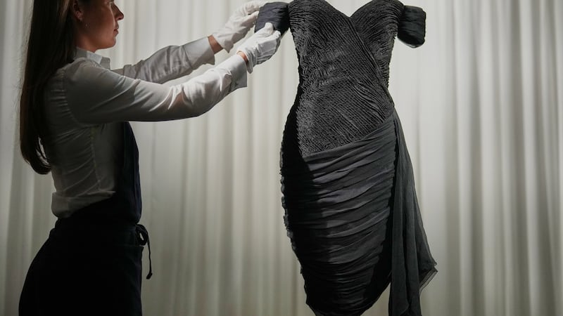 Diana’s famous ‘revenge dress’ goes on show ahead of Sotheby’s auction