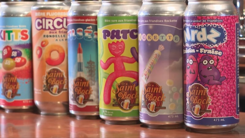 Montreal microbrewery selling candy flavoured beer accused of marketing to minors