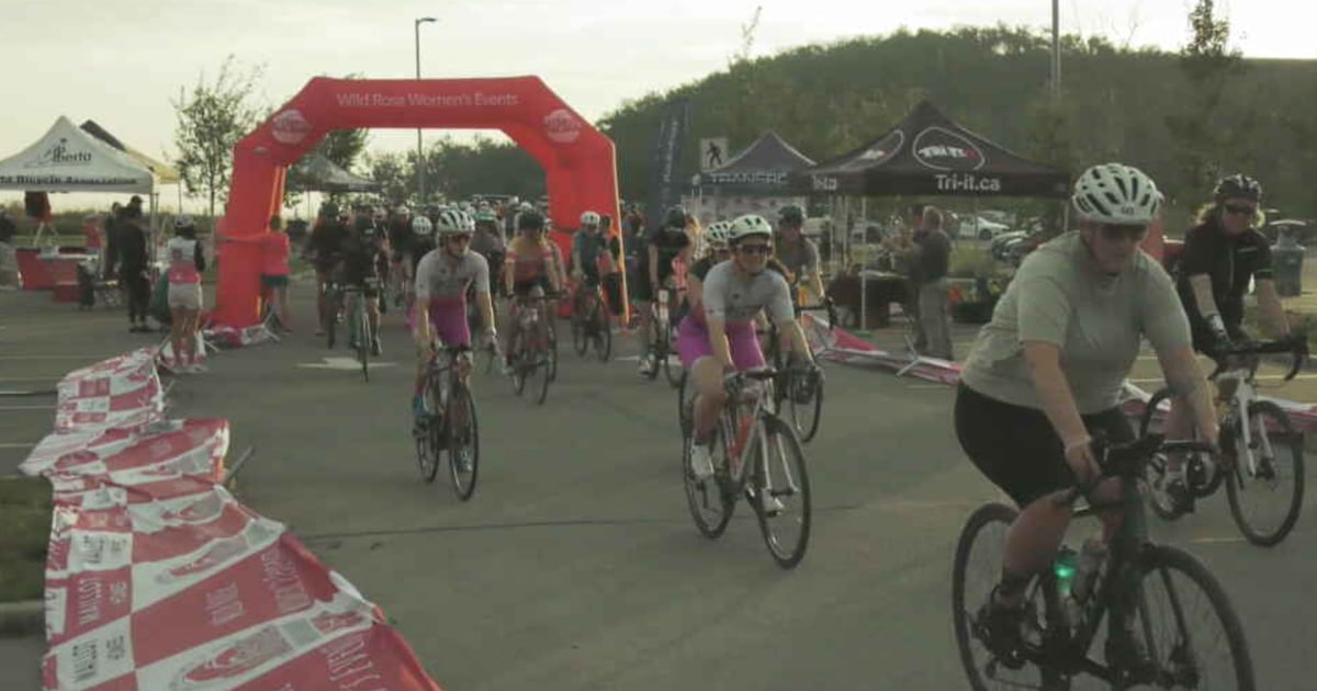 ‘It's all for women': Gran Fondo cycle ride hits the road
