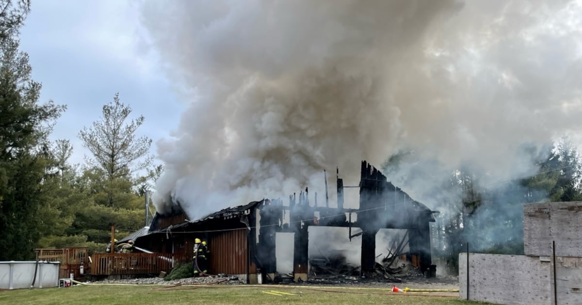 Strathbogie Ranges Fire $1-million fire near Strathroy
