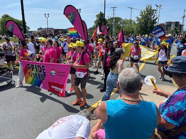 The 2026 Halifax Pride Parade drew thousands of visitors. (CTV/Jesse Thomas)