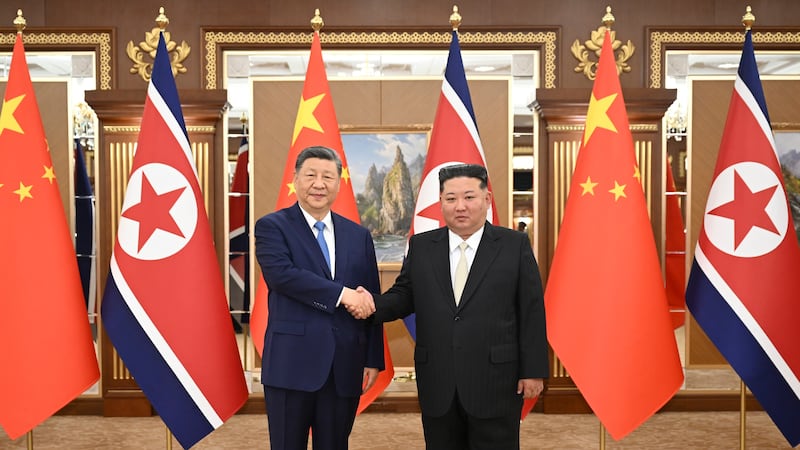 Xi and Kim express hopes for greater ties between China and North Korea