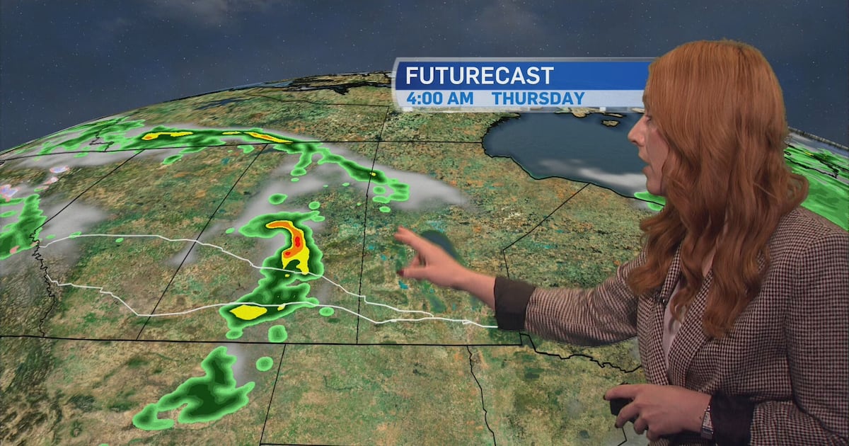 Katherine Dow's weather: Scorching temps, potential storms loom over Manitoba