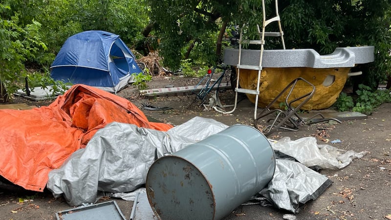 Fencing, evictions and unanswered questions at Barrie encampment sites