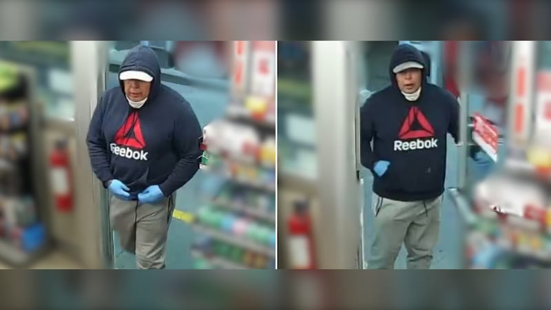 Police release suspect photos after 2 gas station robberies at gunpoint in Victoria