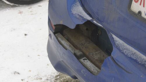 Edmonton Collision Reporting Centre North on Nov. 28, 2025. (Sean McClune/CTV News Edmonton)