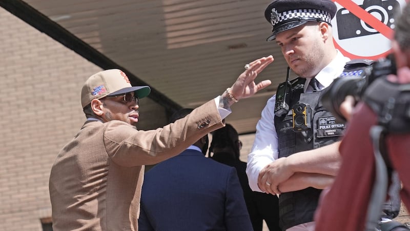 Singer Chris Brown pleads guilty to affray over an altercation at a London nightclub